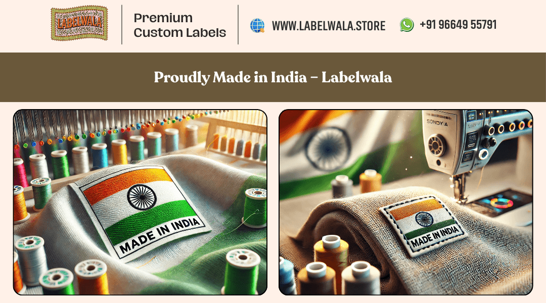 Made in India Fabric Labels – Premium, Durable & Custom Branding
