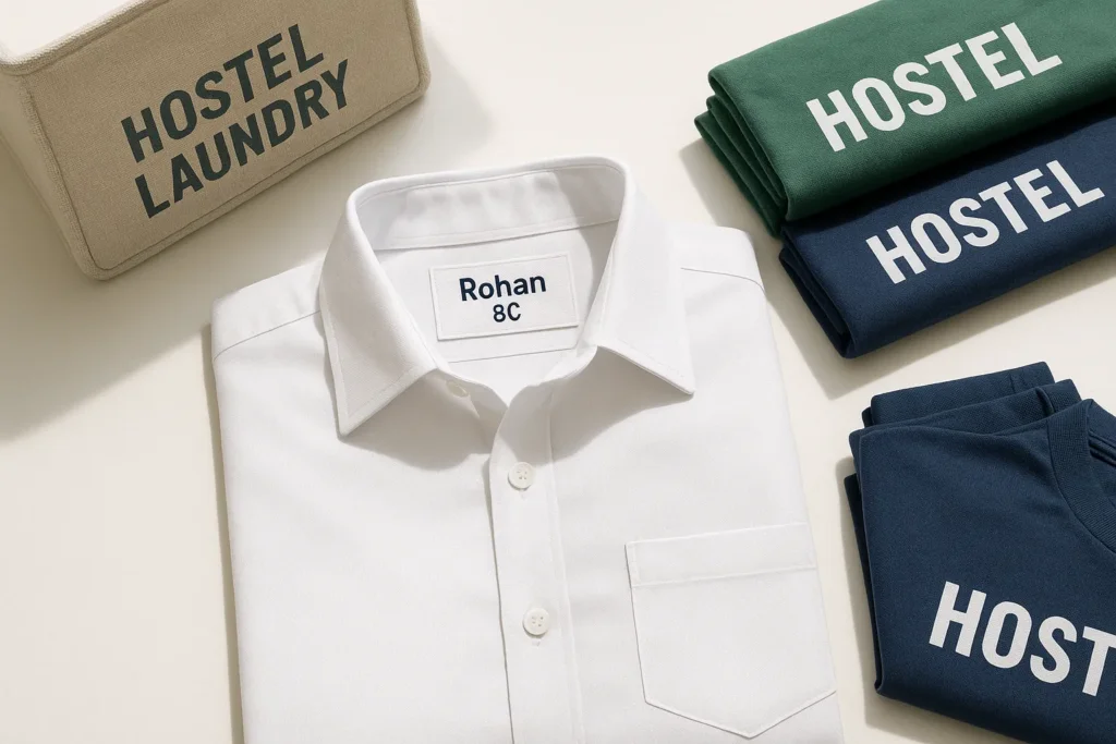 Clothes Tags and Labels for School Uniforms and Hostels in India