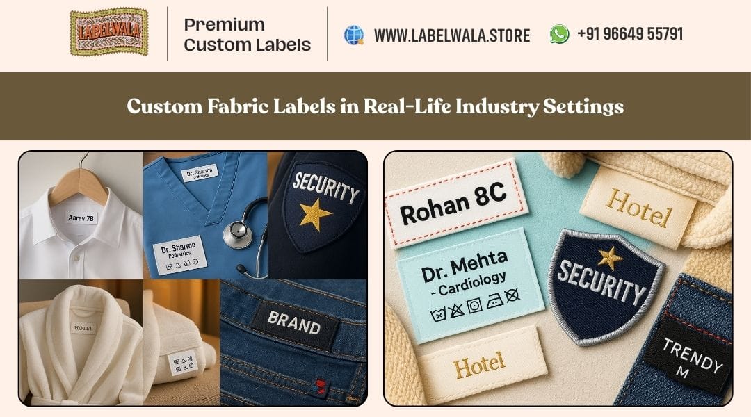 Fabric Labels for Daily Industry Use in India