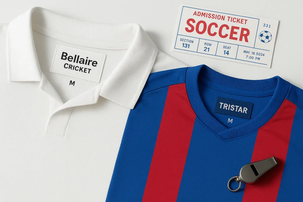 Clothes Tags and Labels for Sports Teams and Events in India